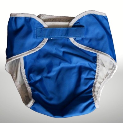 Bébé | Couche-Maillot Piscine Velcro Pool-Pant de couleur bleue